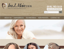 Tablet Screenshot of encinospecialistdentist.com